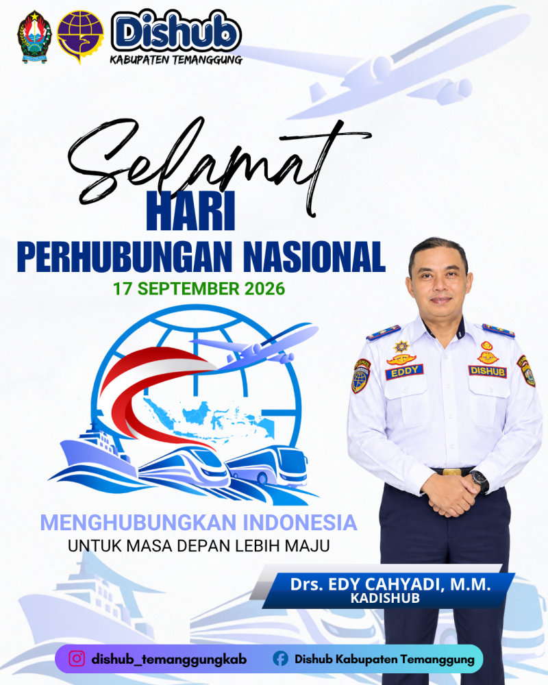 Peringatan Hari Perhubungan Nasional 2026, “Terhubung, Melayani, Bergerak untuk Negeri”